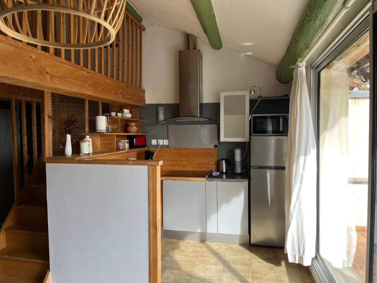 Duplex Lumineux Sur Gde Terrasse, Balneo Double, Parking Prive, Clim, Local Velos Entraigues-sur-la-Sorgue Kültér fotó